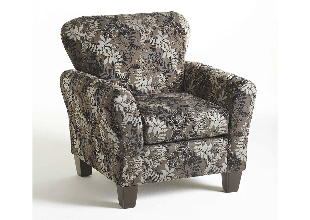 Candella Pewter Accent Chair,Hughes Furniture