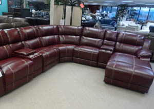 Image for Agnes Cinnamon 7 Piece Sectional 