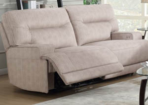 Image for Stanza Wheat Chenille Motion Sofa w/ Power Touch Control