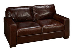 Image for Splendor Leather Loveseat 