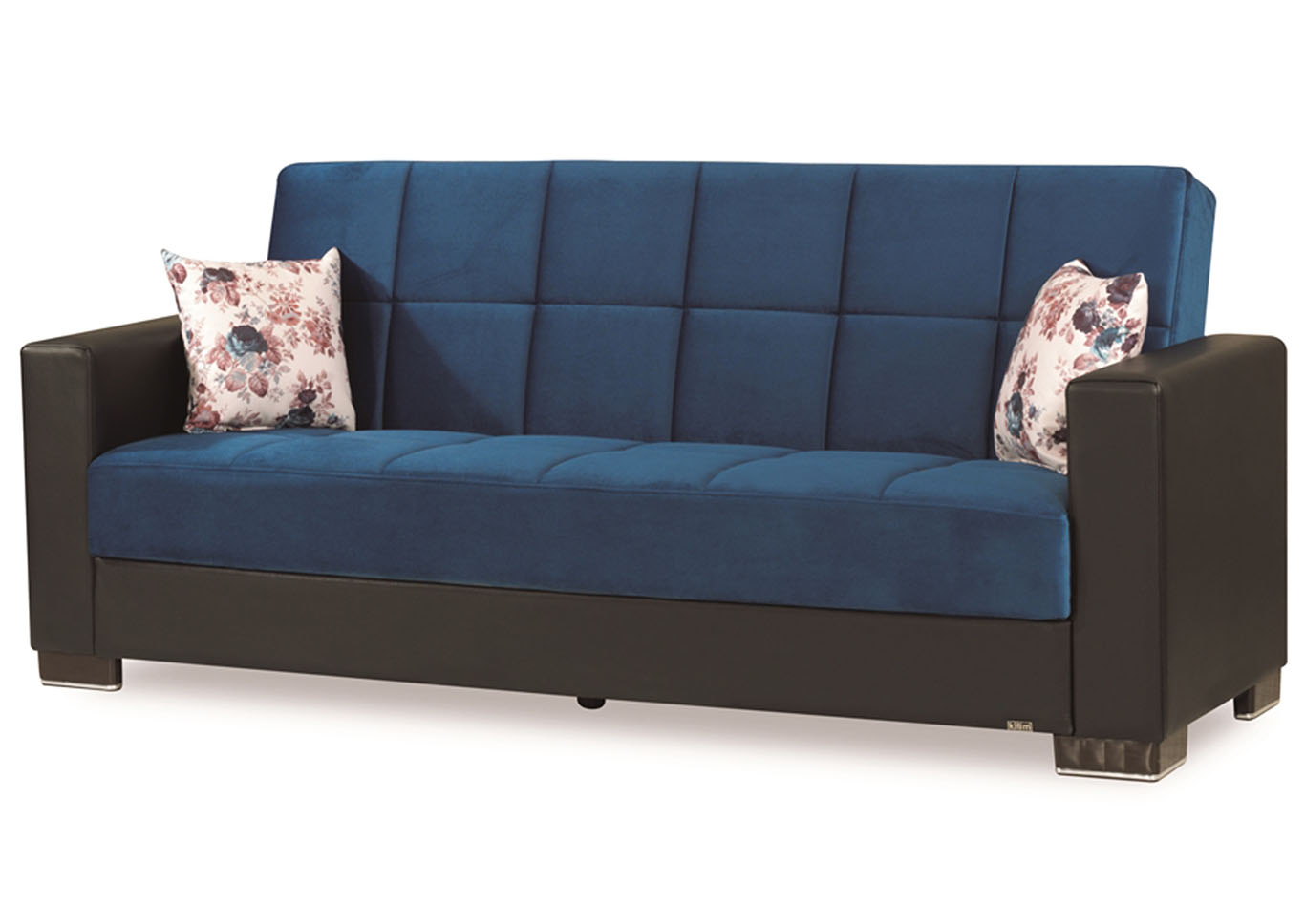 Armada Turquoise #17 Microfiber Sofa,Ottomanson (Previously Casamode)