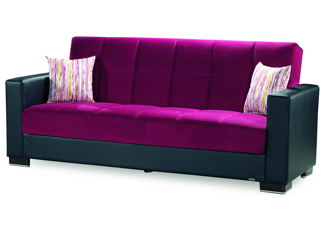 Armada Burgundy Sofabed,Ottomanson (Previously Casamode)