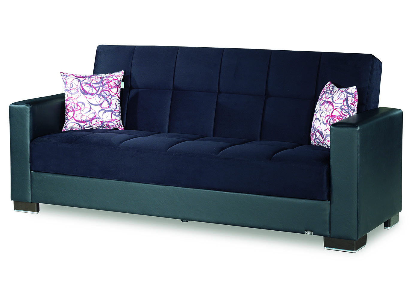 Armada Black Sofabed,Ottomanson (Previously Casamode)