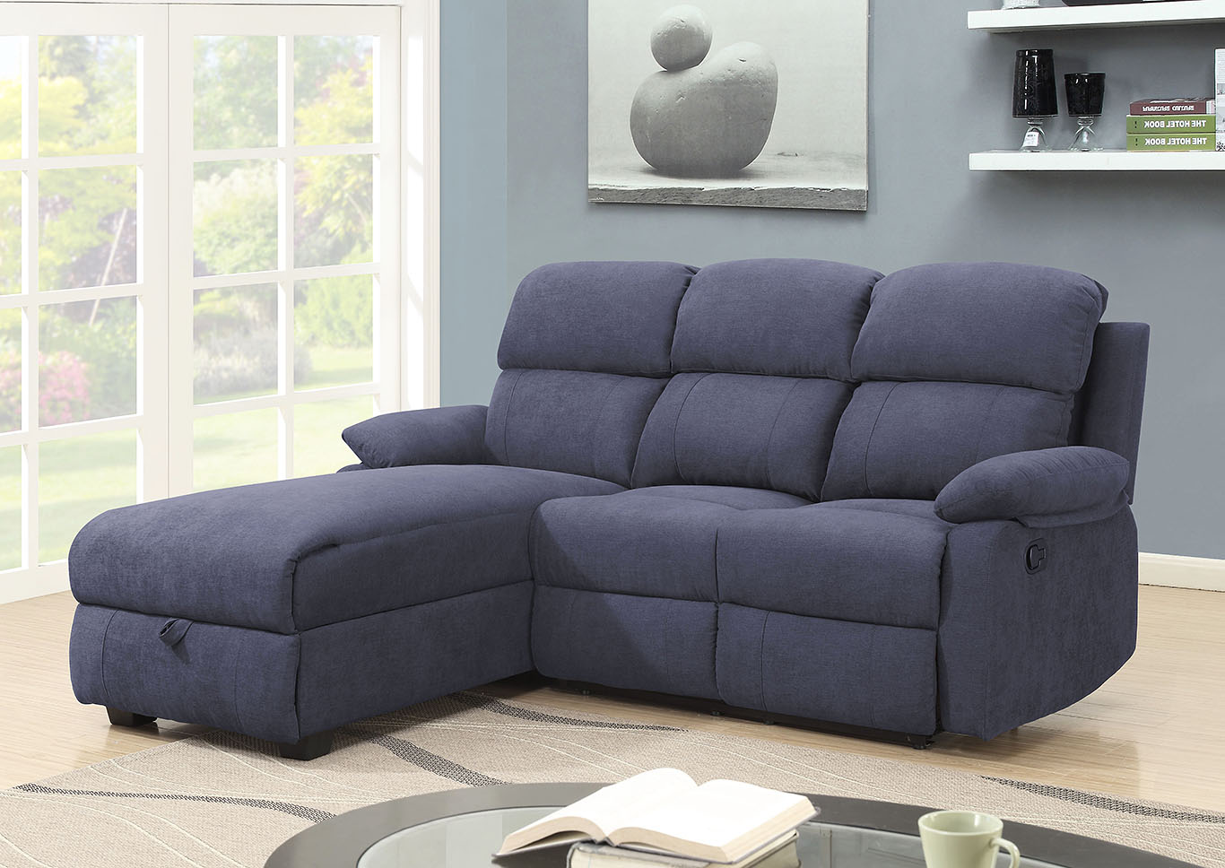 Aspen Grey Sectional,Ottomanson (Previously Casamode)