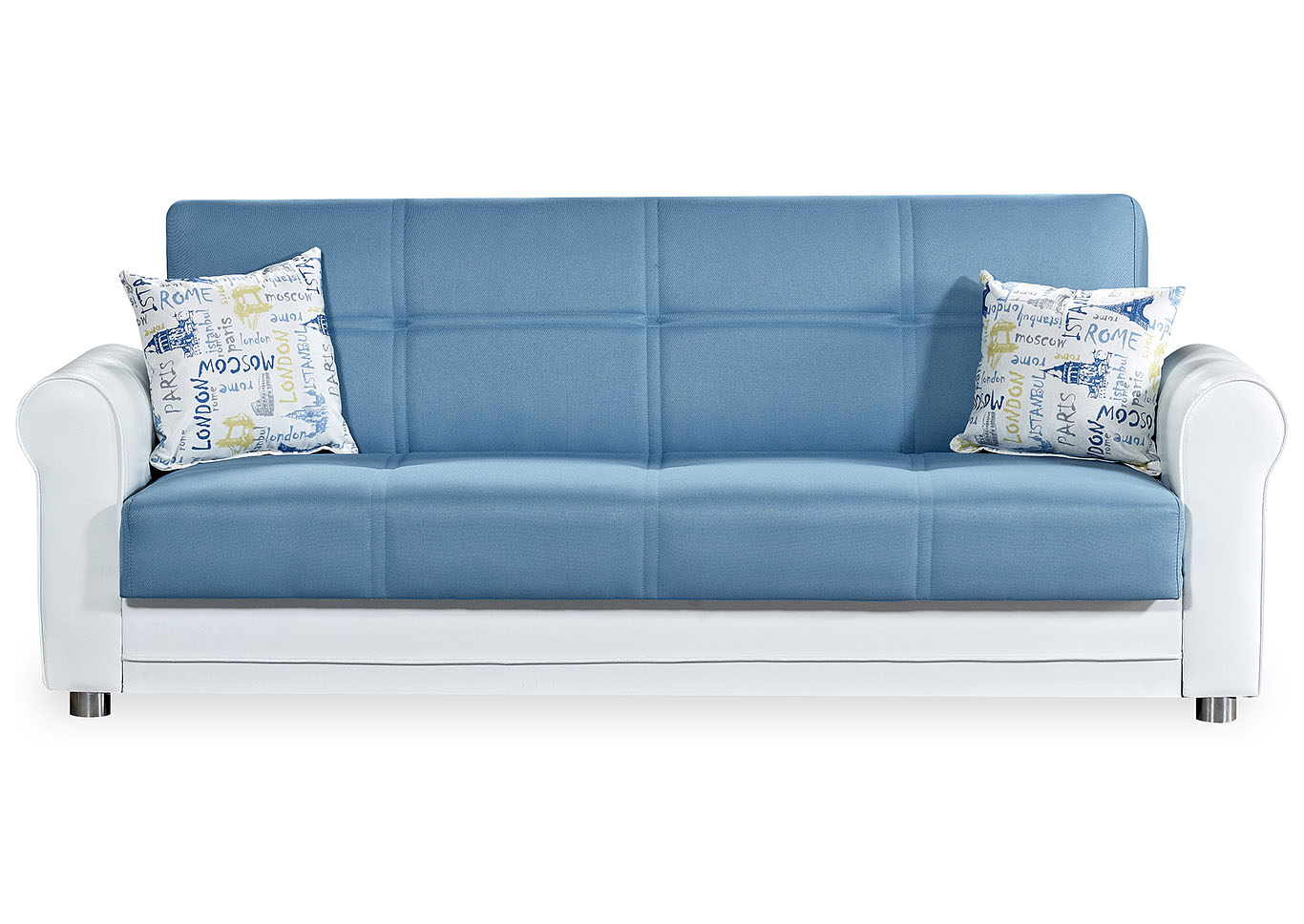 Avalon Plus Blue Sofabed,Ottomanson (Previously Casamode)