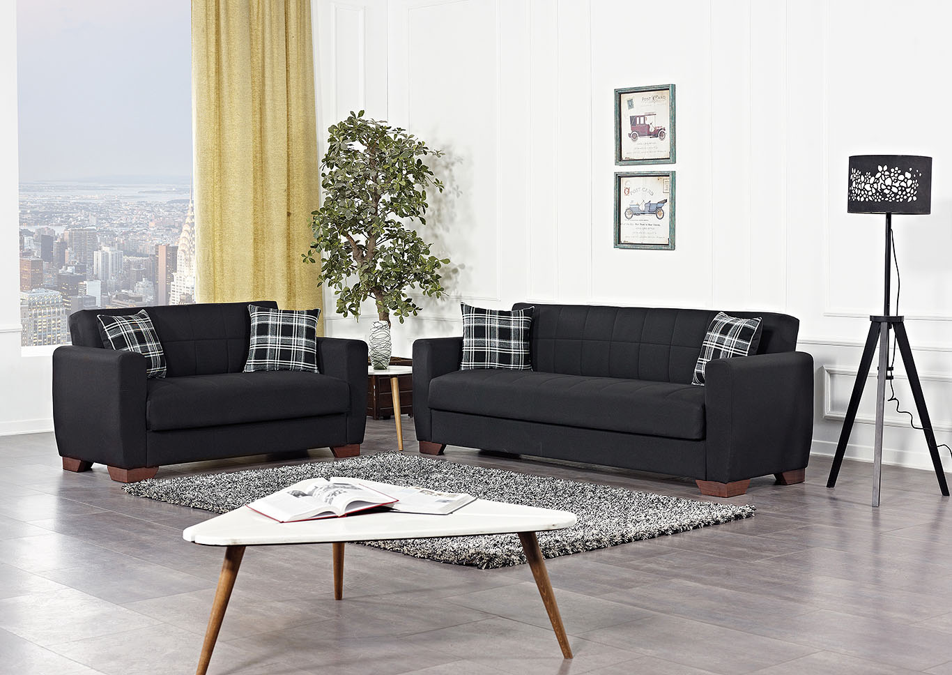 Barato Black Sofabed,Ottomanson (Previously Casamode)