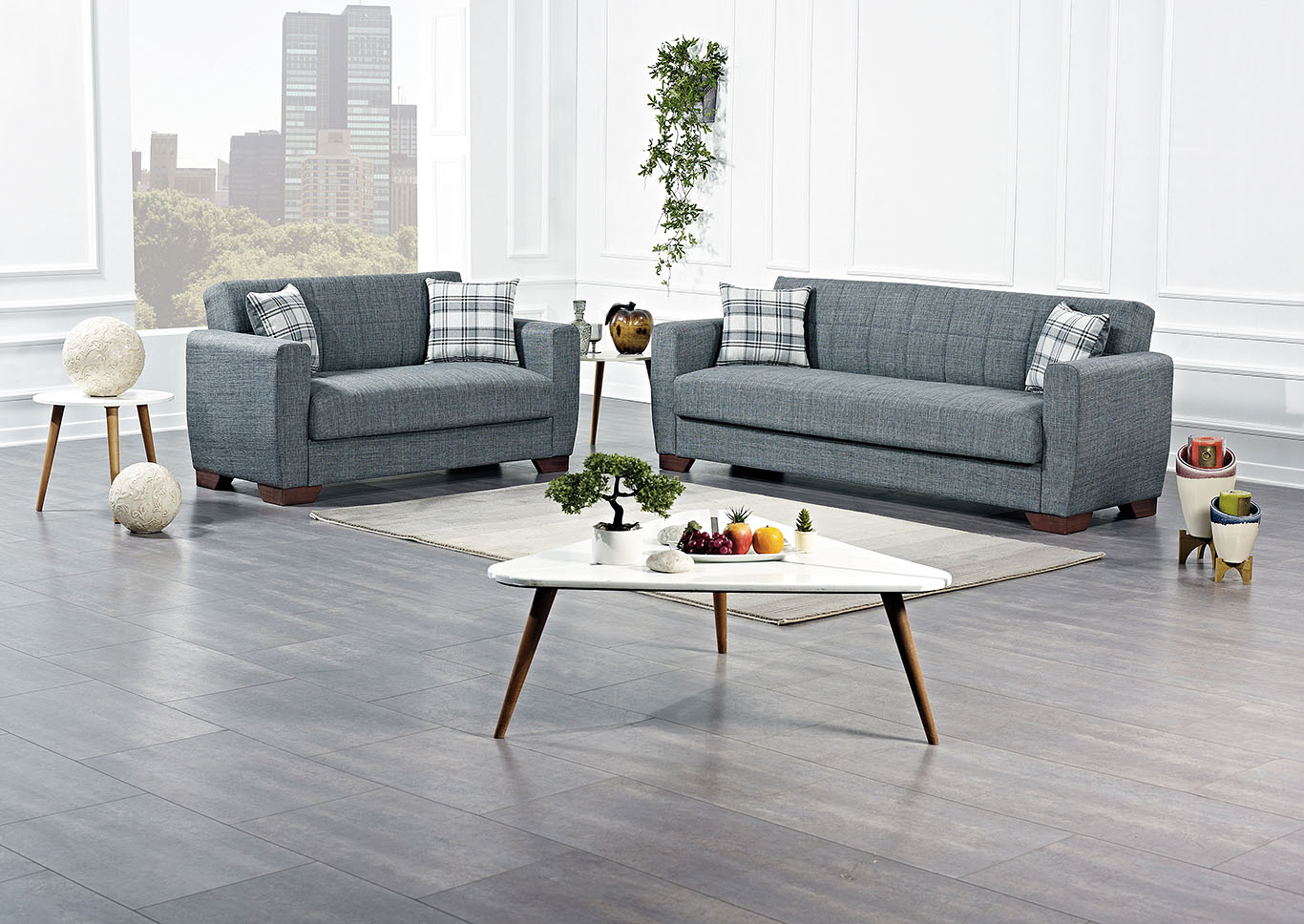 Barato Grey Sofabed,Ottomanson (Previously Casamode)