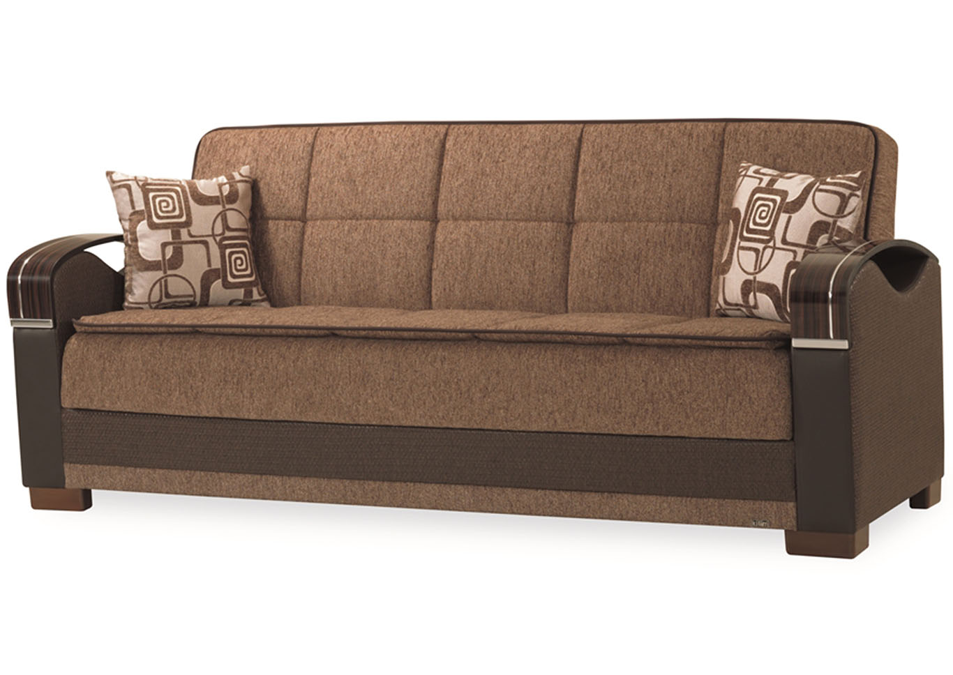 Bristol Brown Chenille Sofa,Ottomanson (Previously Casamode)