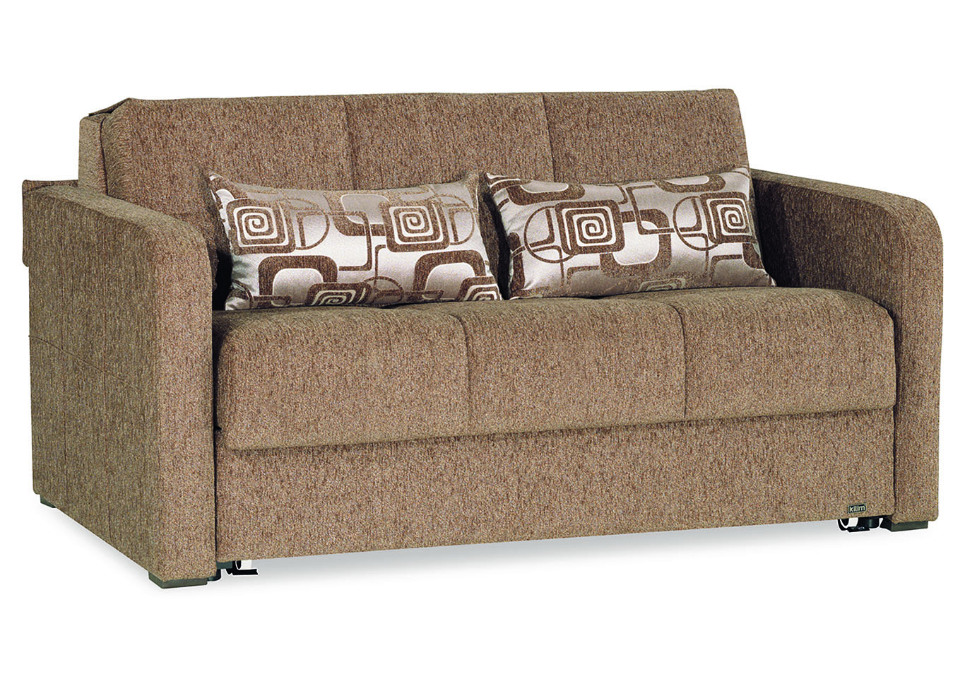 Ferra Fashion Brown Loveseat Sleeper,Ottomanson (Previously Casamode)