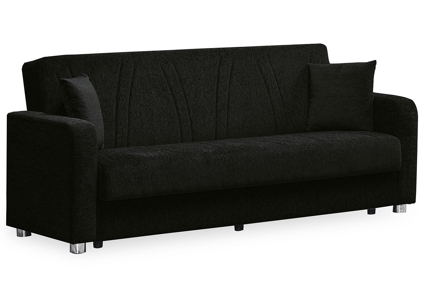 Elegance (Joker) Black Sofabed,Ottomanson (Previously Casamode)