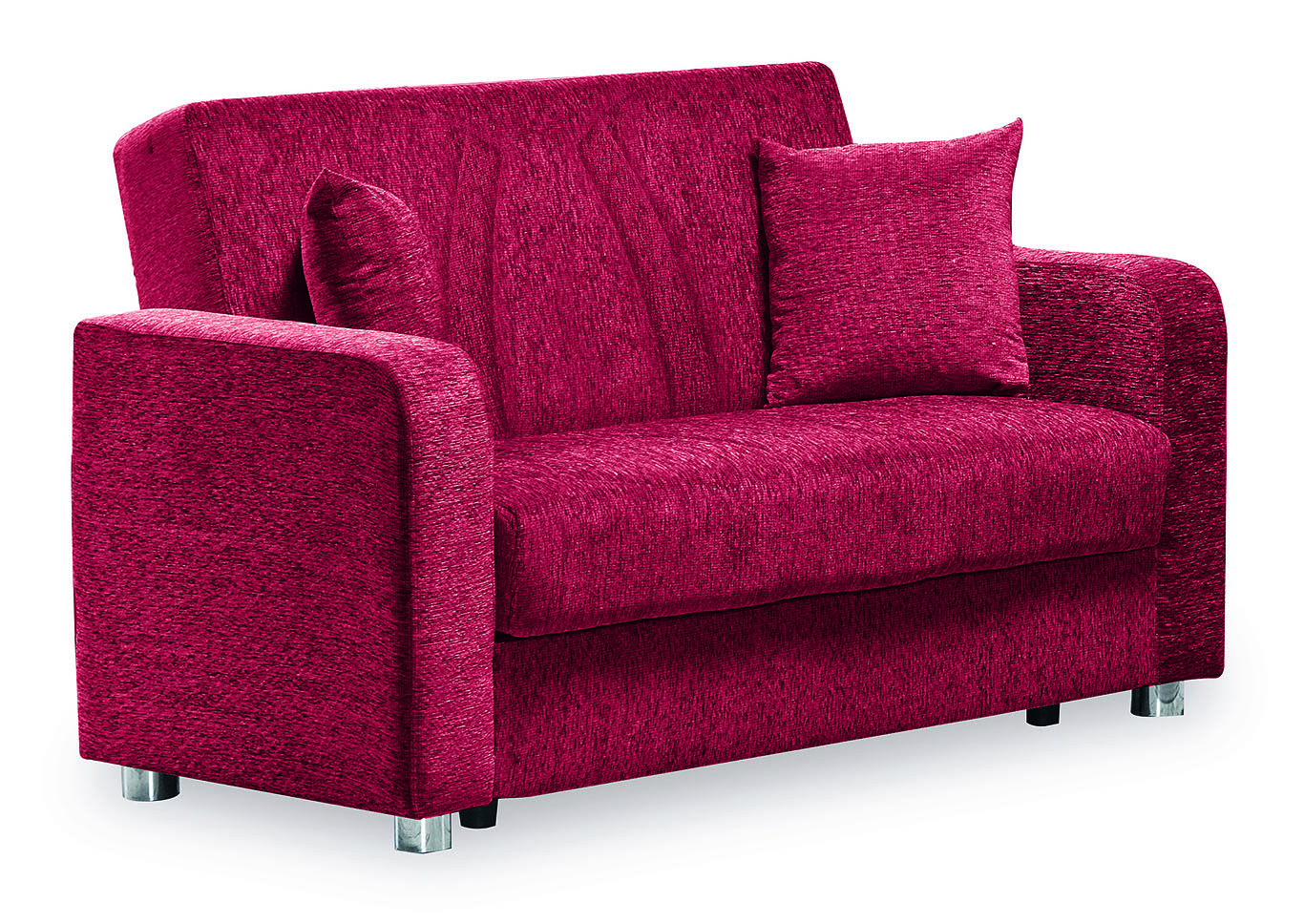 Elegance (Joker) Red Loveseat,Ottomanson (Previously Casamode)