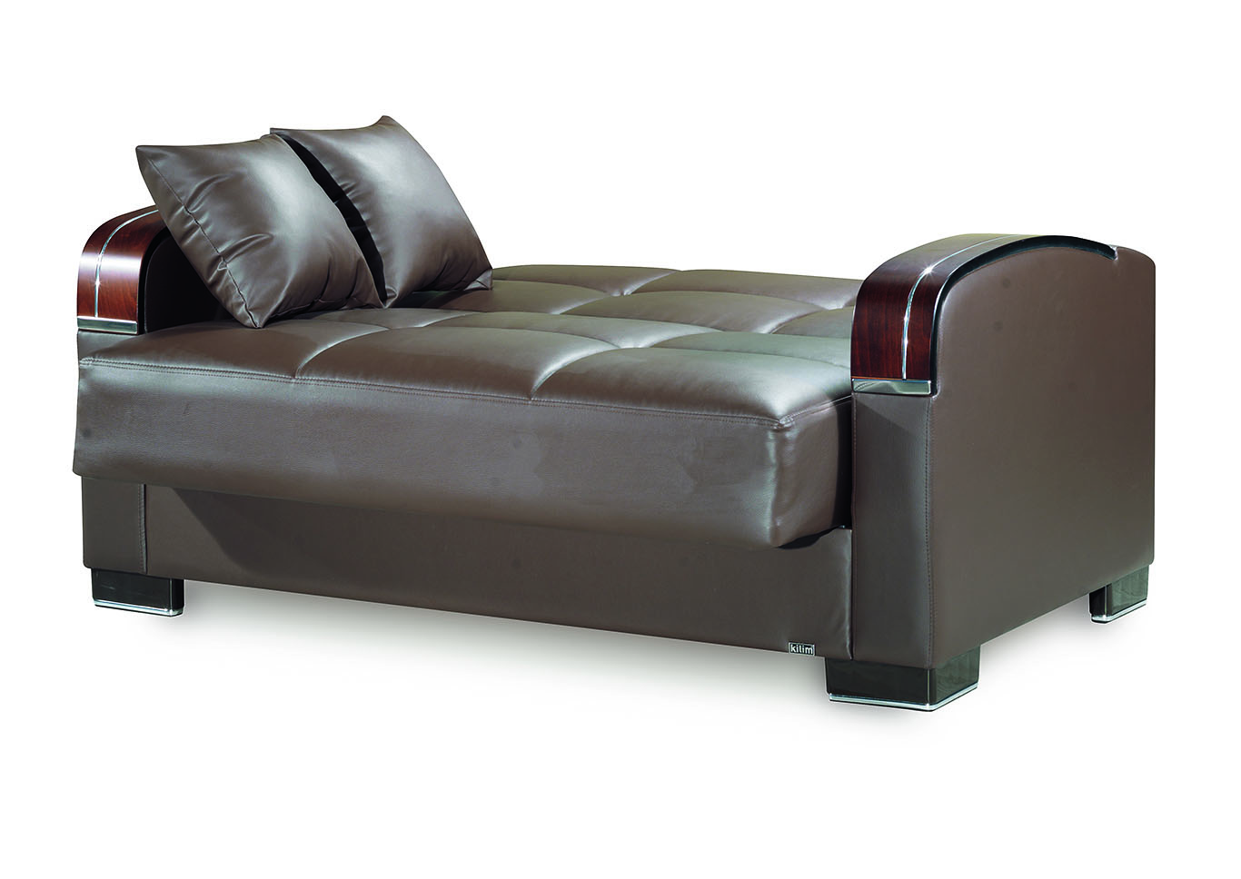 Mobimax Brown Loveseat,Ottomanson (Previously Casamode)