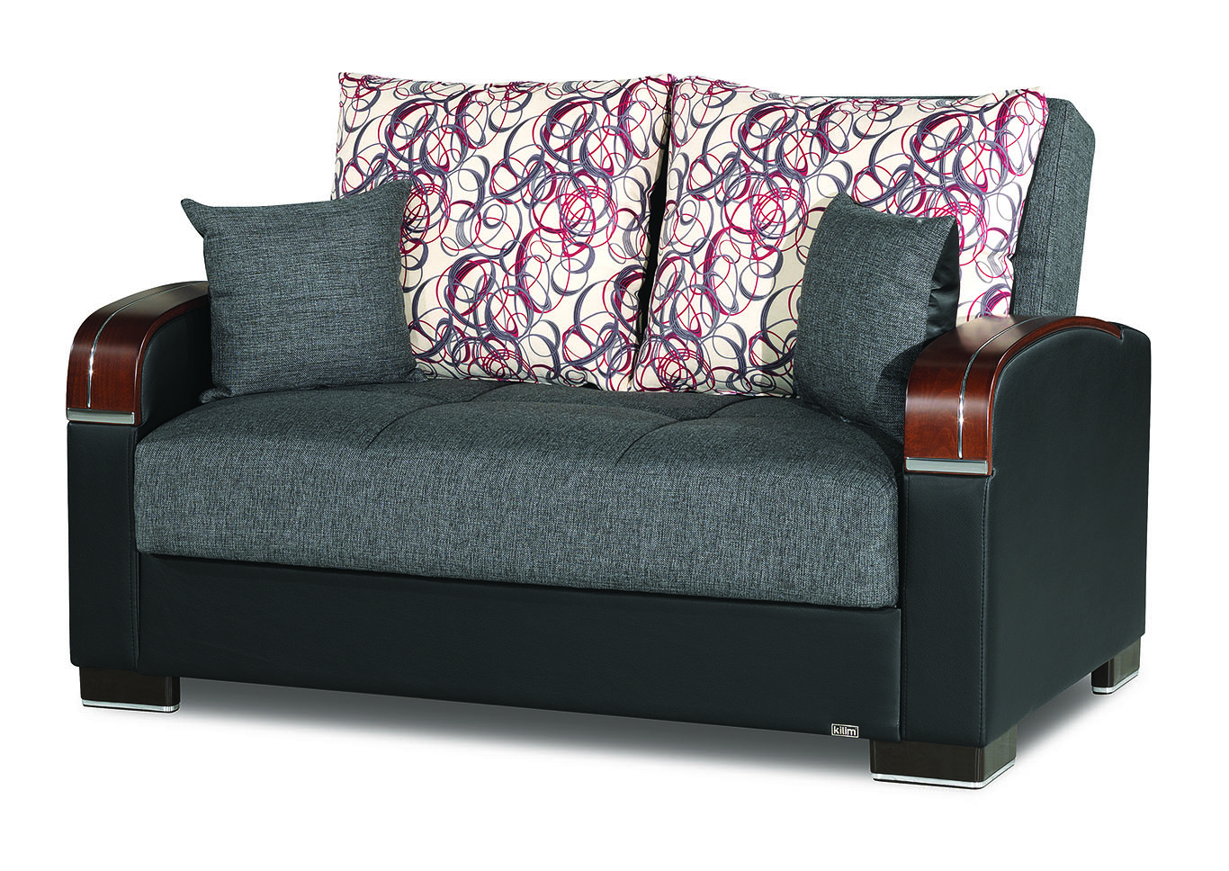 Mobimax Grey Loveseat,Ottomanson (Previously Casamode)