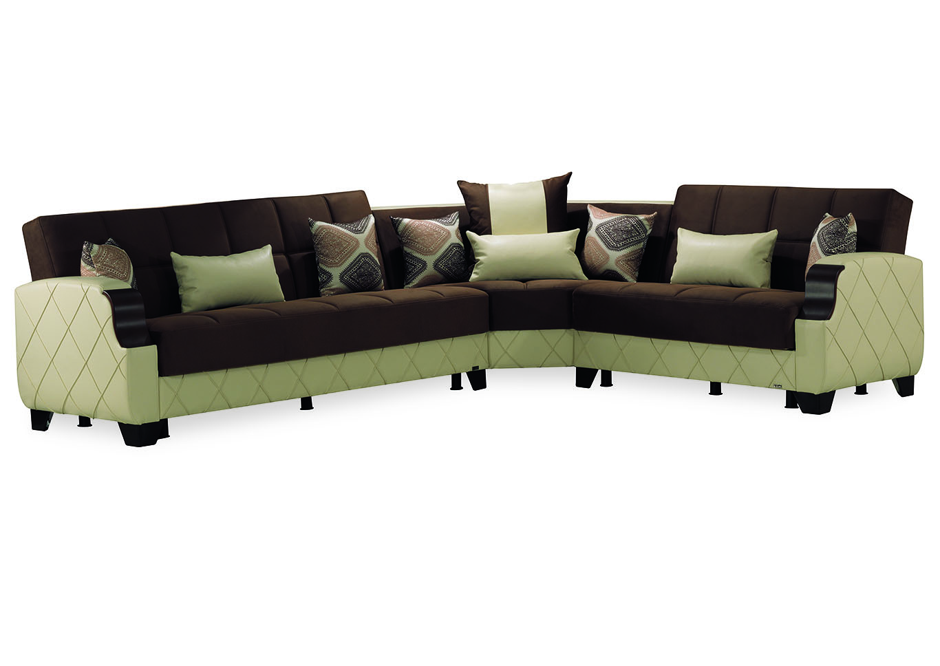 Molina Brown Sectional,Ottomanson (Previously Casamode)