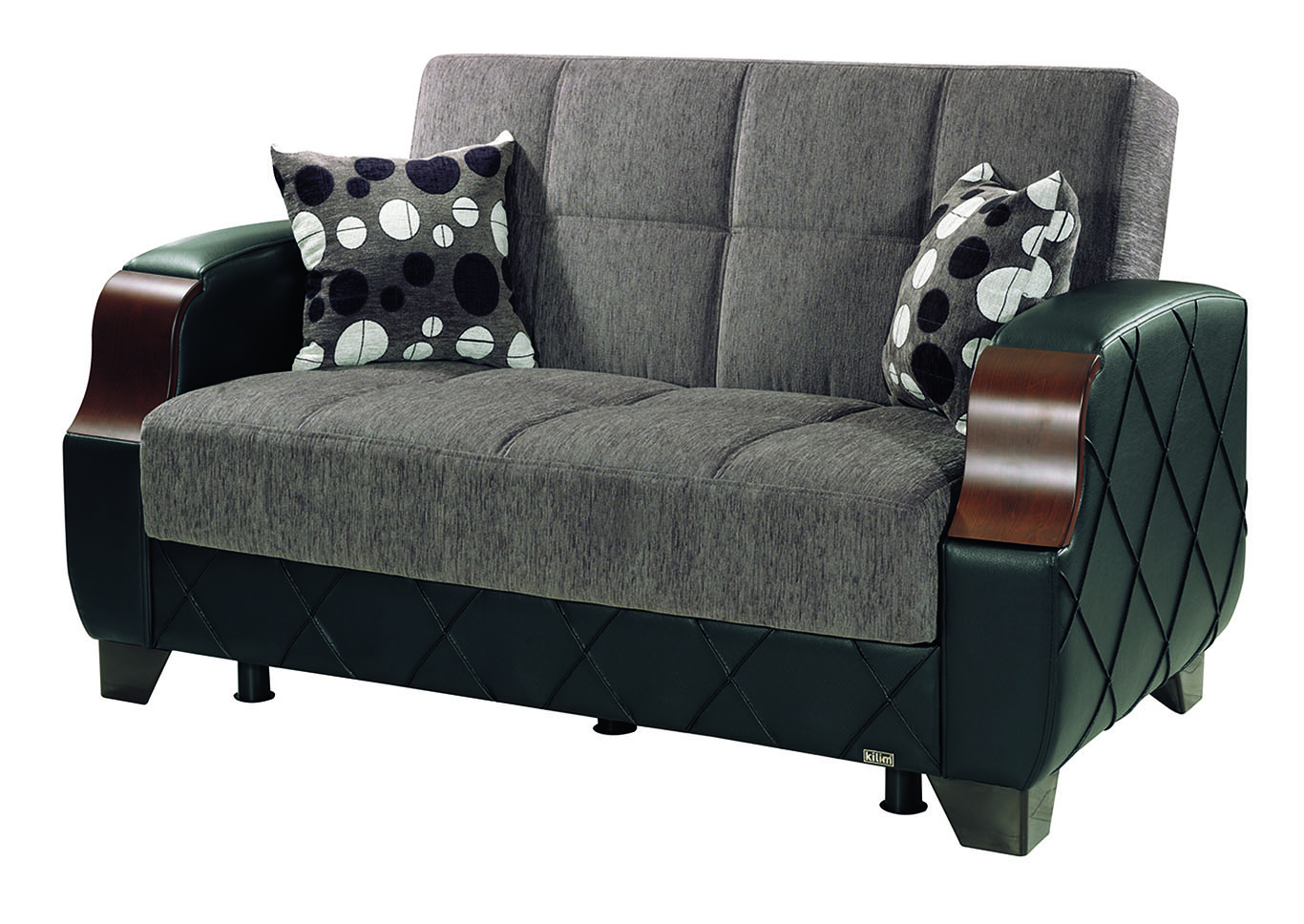 Molina Grey Loveseat,Ottomanson (Previously Casamode)