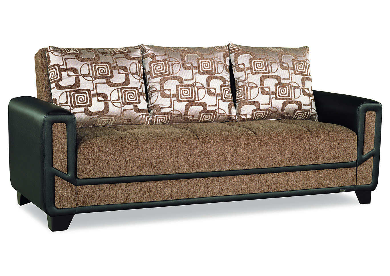 Mondo Modern Brown Sofabed,Ottomanson (Previously Casamode)