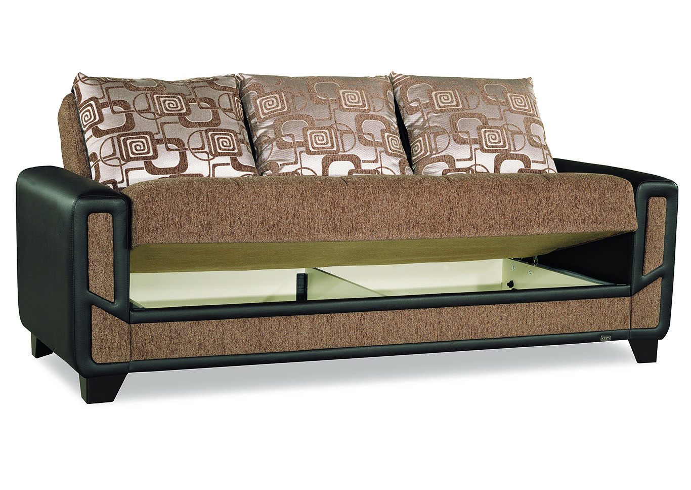 Mondo Modern Brown Sofabed,Ottomanson (Previously Casamode)