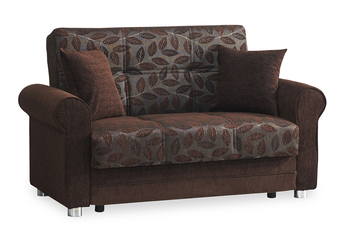 Rio Grande Brown Chenille Love Seat,Ottomanson (Previously Casamode)