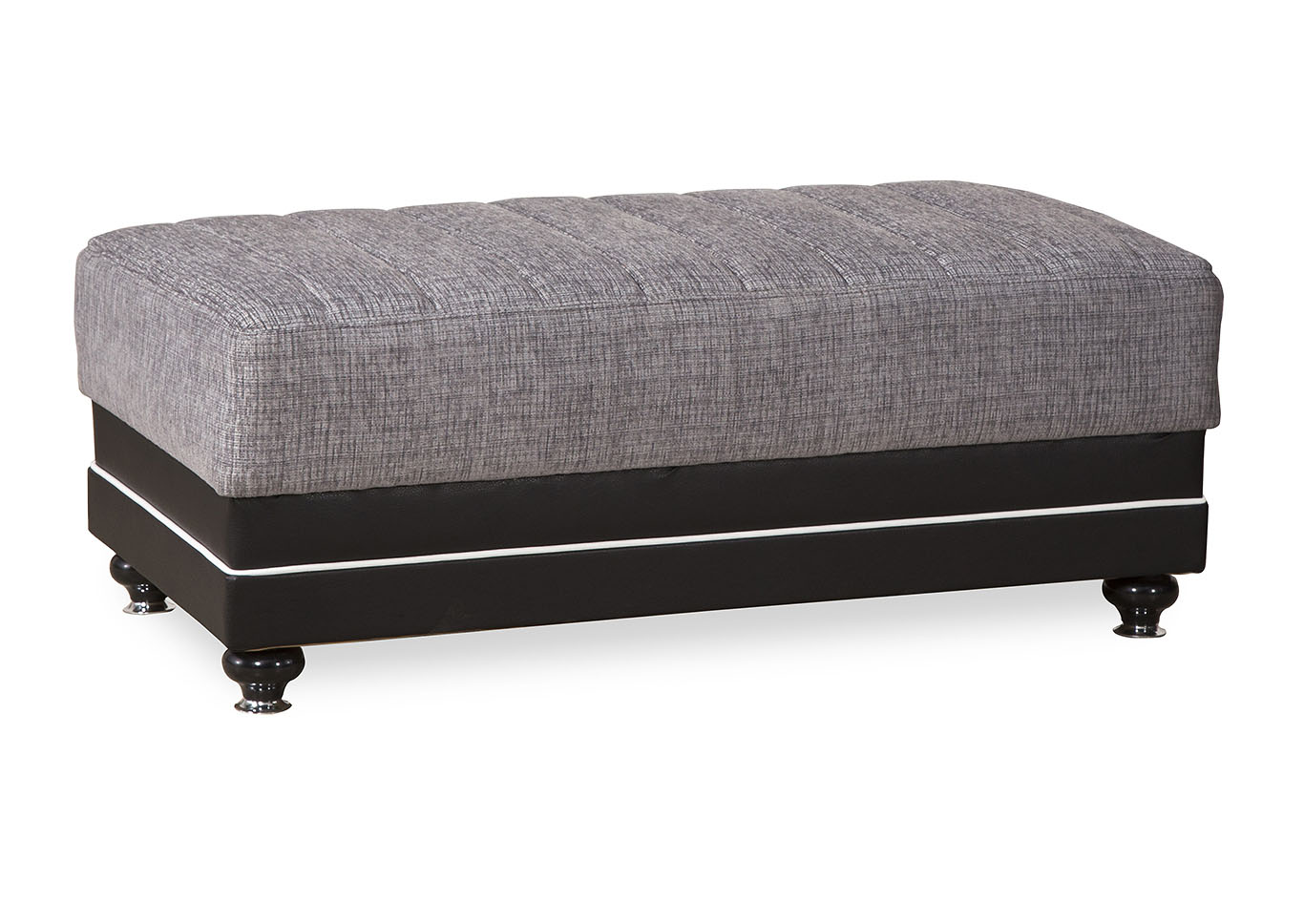 Royal Home Grey Ottoman,Ottomanson (Previously Casamode)