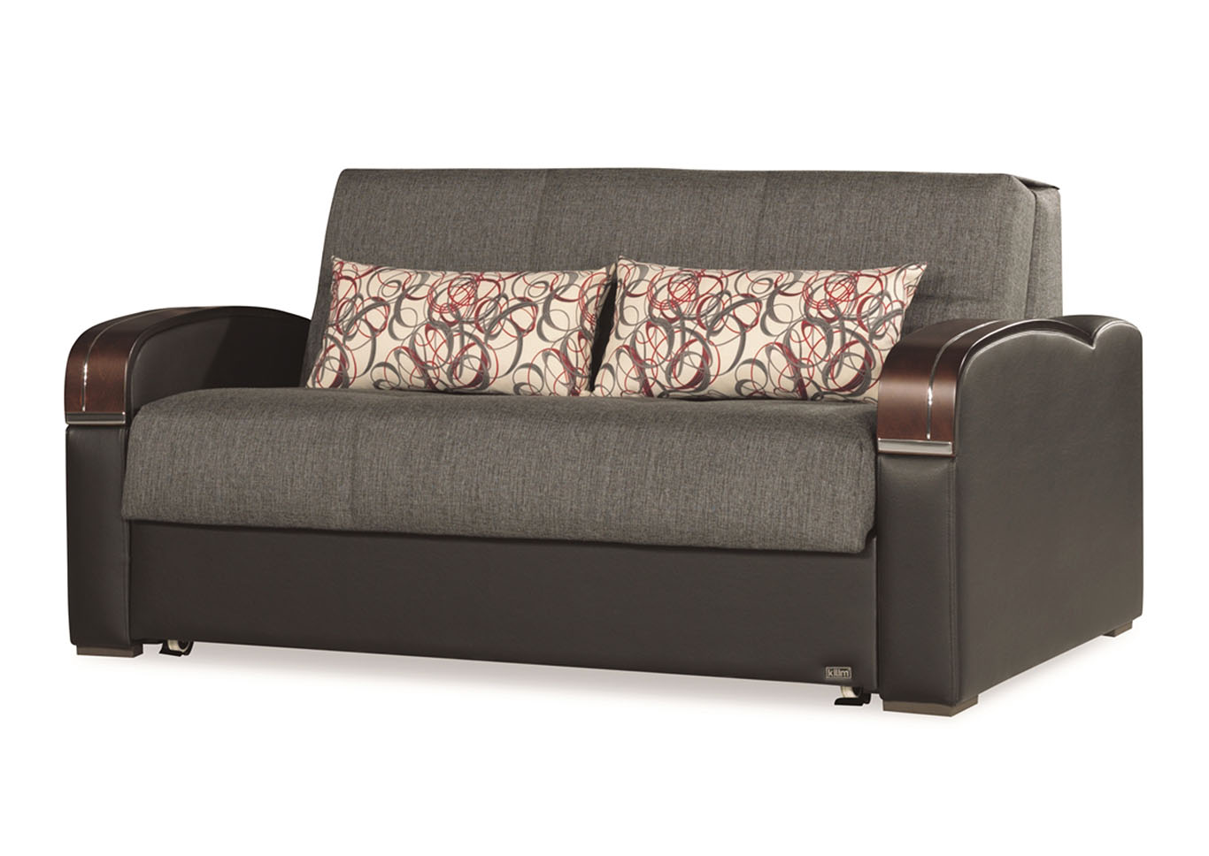 Sleep Plus Gray Polyester Love Seat Sleeper,Ottomanson (Previously Casamode)