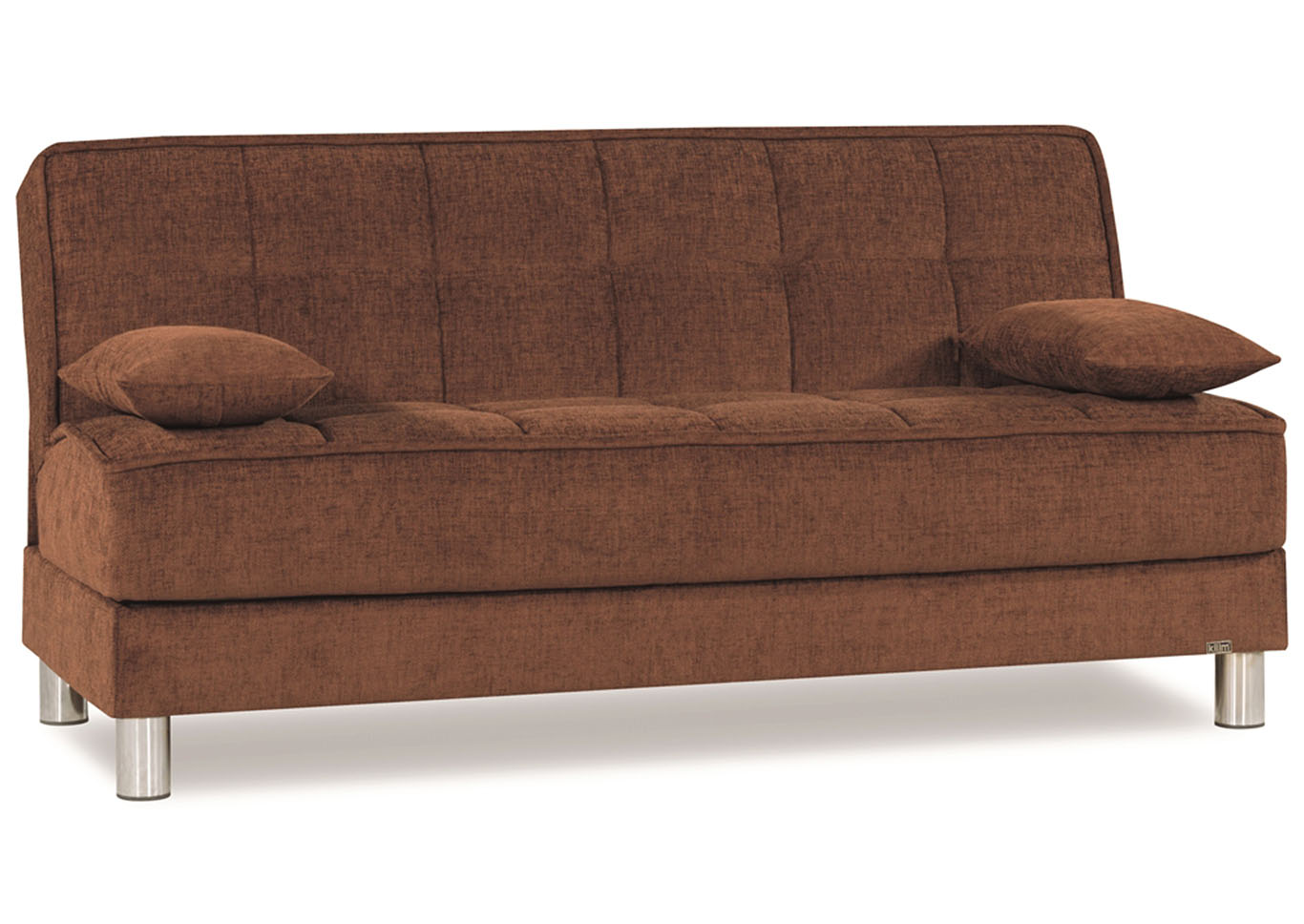 Smart Fit Brown Chenille Sofabed,Ottomanson (Previously Casamode)