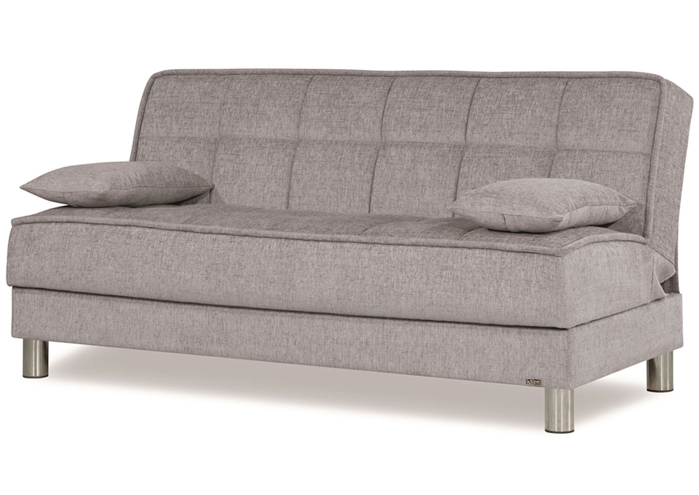 Smart Fit Silver Chenille Sofabed,Ottomanson (Previously Casamode)