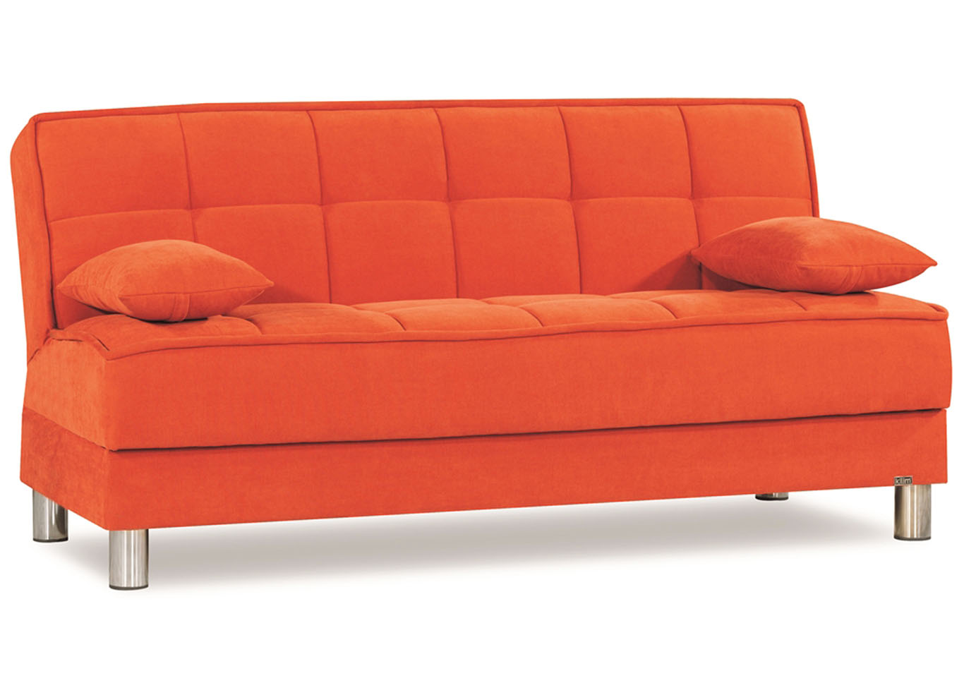 Smart Fit Orange Chenille Sofabed,Ottomanson (Previously Casamode)