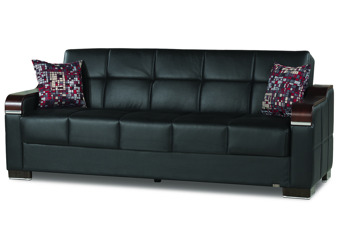 Uptown Black Sofabed,Ottomanson (Previously Casamode)