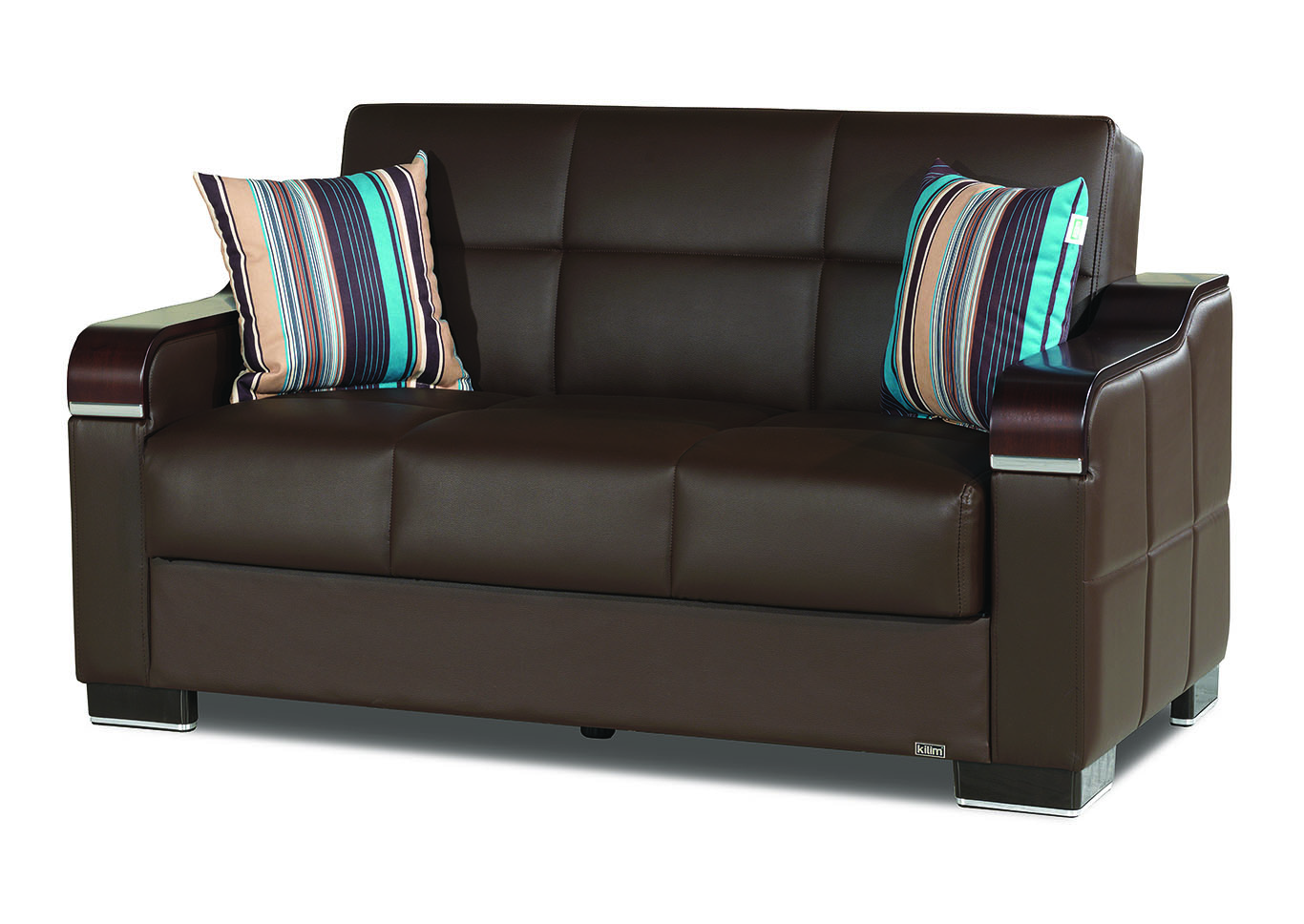 Uptown Brown Loveseat,Ottomanson (Previously Casamode)