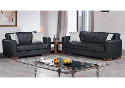 Image for Barato Black Loveseat