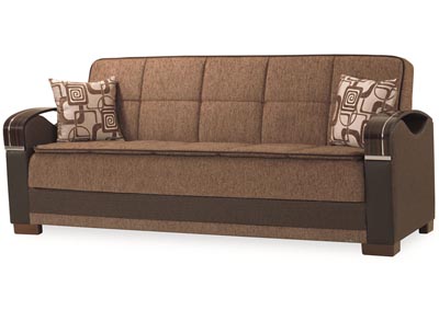 Image for Bristol Brown Chenille Sofa