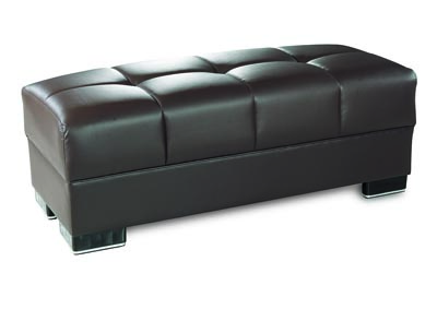 Image for Down Town Brown Ottoman