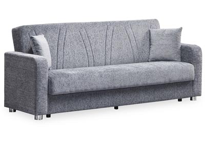 Image for Elegance Gray Chenille Sofabed