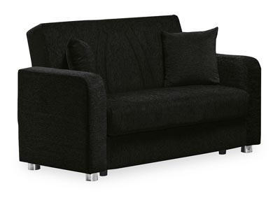 Image for Elegance (Joker) Black Loveseat