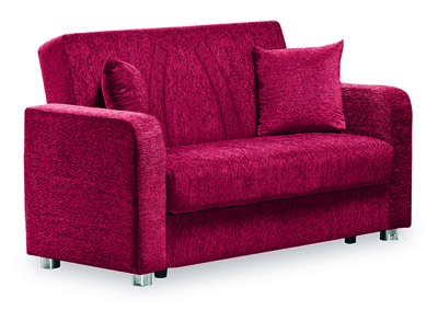 Image for Elegance (Joker) Red Loveseat