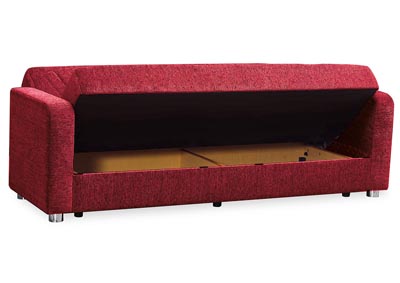 Elegance (Joker) Red Sofabed,Ottomanson (Previously Casamode)