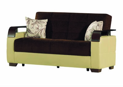 Image for Karma Brown/Cream Loveseat