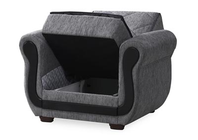 Image for Maddox Gray Arm Chair