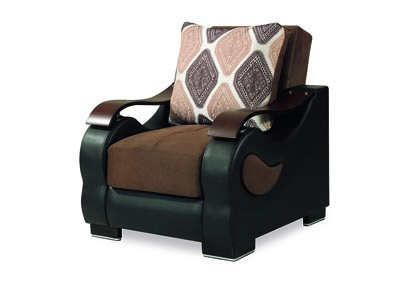 Image for Metroplex Brown Arm Chair