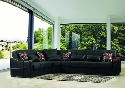 Image for Midtown Black Sectional