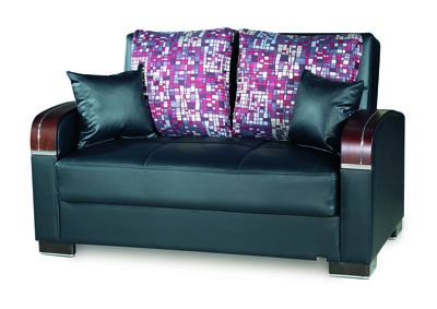 Image for Mobimax Black Loveseat