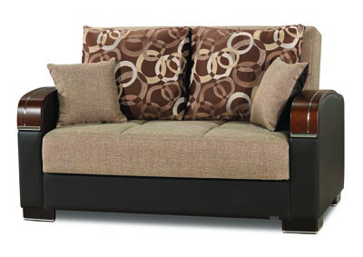 Image for Mobimax Brown Loveseat