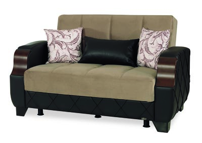 Molina Brown Loveseat,Ottomanson (Previously Casamode)