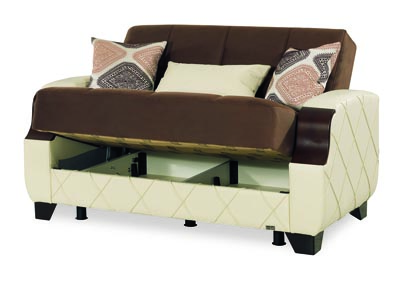 Molina Brown Loveseat,Ottomanson (Previously Casamode)