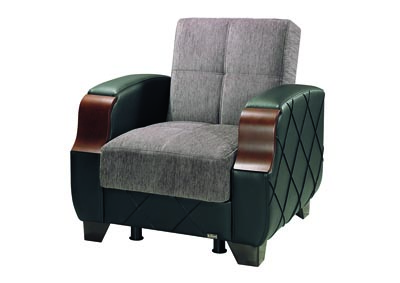 Image for Molina Grey Arm Chair