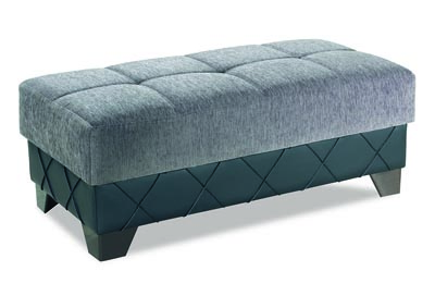 Image for Molina Grey Ottoman