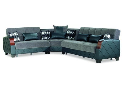 Image for Molina Grey Sectional