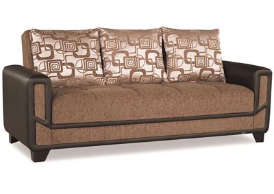 Image for Mondo Brown Chenille Sofabed