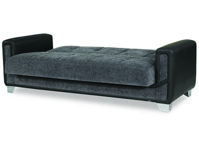 Mondo Modern Grey Sofabed,Ottomanson (Previously Casamode)