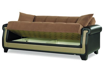 Proline Brown Sofabed,Ottomanson (Previously Casamode)